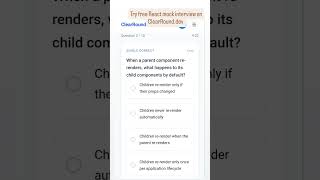 Crack your react interview screening Round easily #react #interview #javascript
