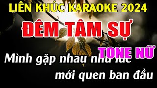 Liên Khúc Bolero Tone Nữ Dễ Hát  -  Karaoke Đêm Tâm Sự  -   Karaoke Tuyệt Phẩm  -   Beat Mới
