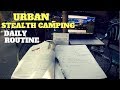 Living In My Pickup: Urban Camping