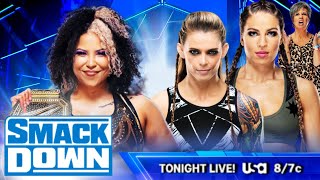 WILLOW NIGHTINGALE VS MARINA SHAFIR AND JESSAYMN DUKE || HANDICAP MATCH || SMACKDOWN