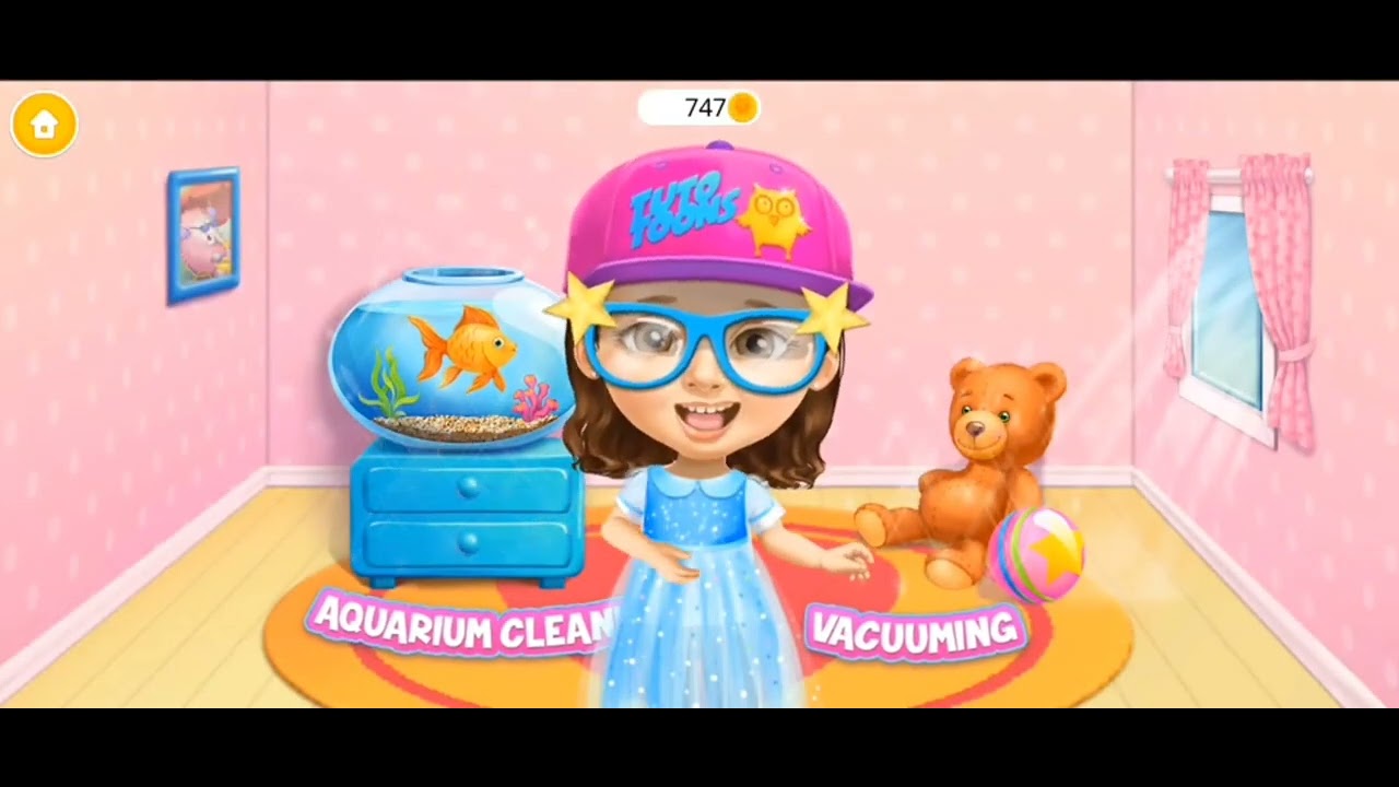 Sweet Baby Girl Clean Up 5 kids loving this game smile 😁☺️ baby 🍼🐥