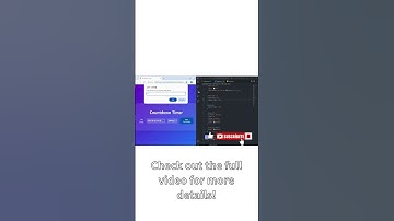 ⏳【HTML/CSS/JavaScript】- Countdown Timer #HTML #CSS #JavaScript #Coding #Programming