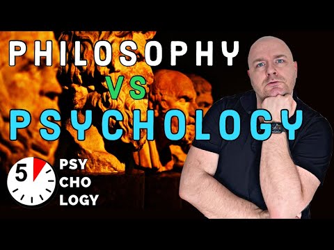 PSYCHOLOGY VS PHILOSOPHY