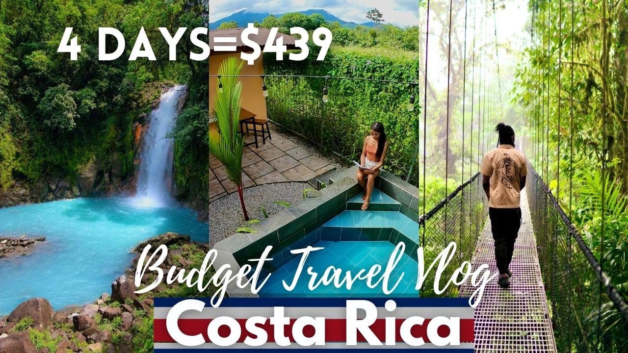 La Fortuna, Costa Rica Budget Travel Vlog | Arenal Volcano, Rio Celeste, Hot Springs