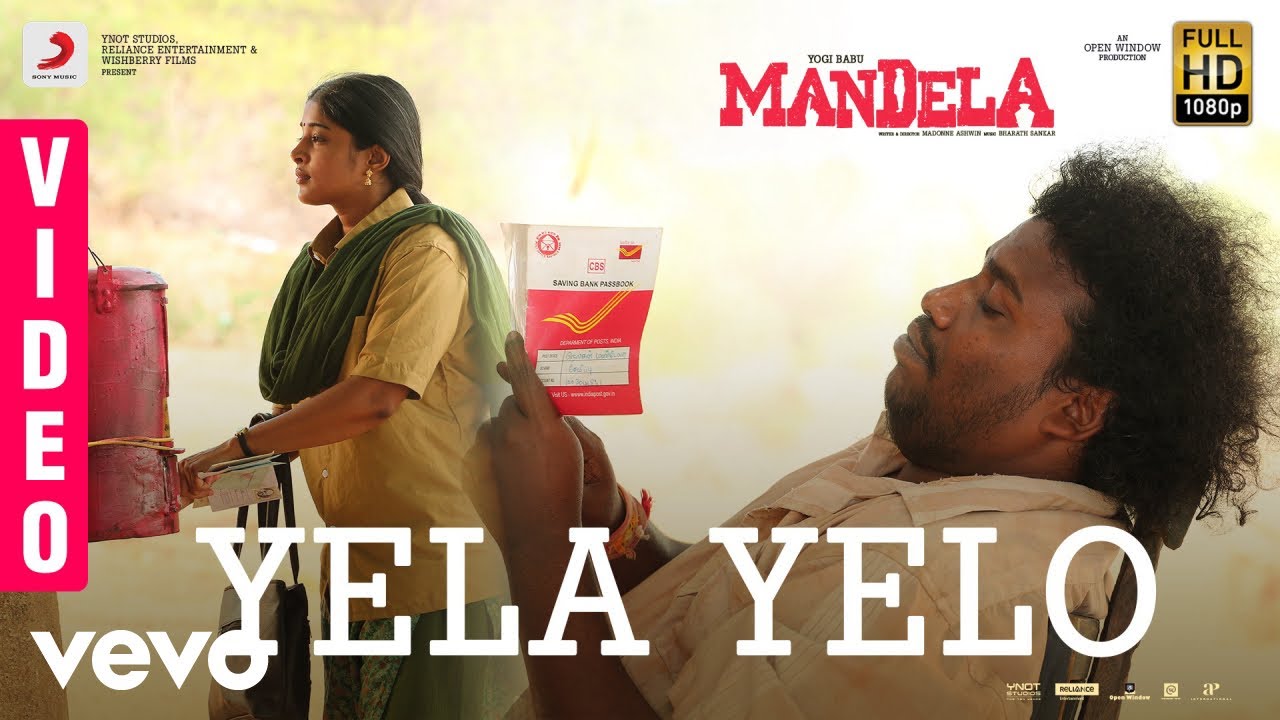 Mandela   Yela Yelo Video  Yogi Babu  Bharath Sankar  Madonne Ashwin  Arivu