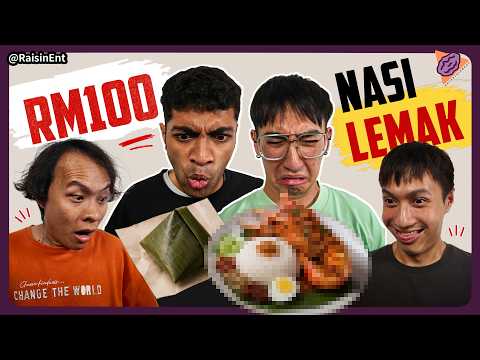 Nasi Lemak pun nak jual RM100?! Not Worth?