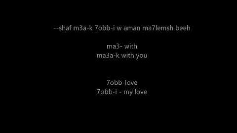 Amr Diab (Egyptian)-How to Speak Arabic Dialect by Ear-Song Lesson 8