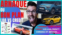 ✅LEASING VS CRÉDIT,💰🚘ARNAQUE OU BON PLAN🚙 LOA #guideachat#lld#leasingautomobile