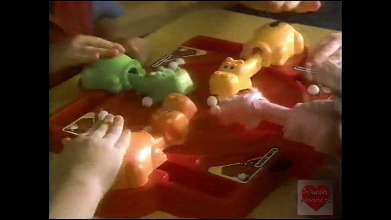 Video thumbnail — Hungry Hungry Hippos TV commercial (1994)