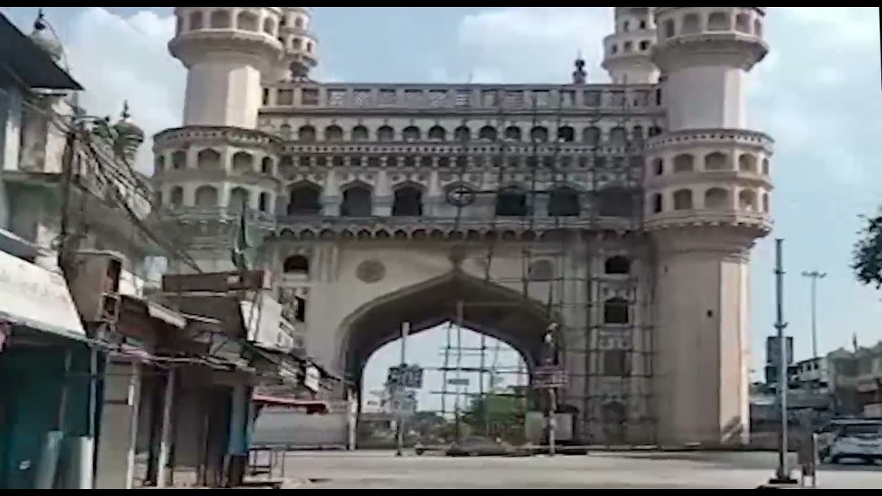 Hyderabad First day Lockdown in the area is Charminar. Anything is possible with community support.