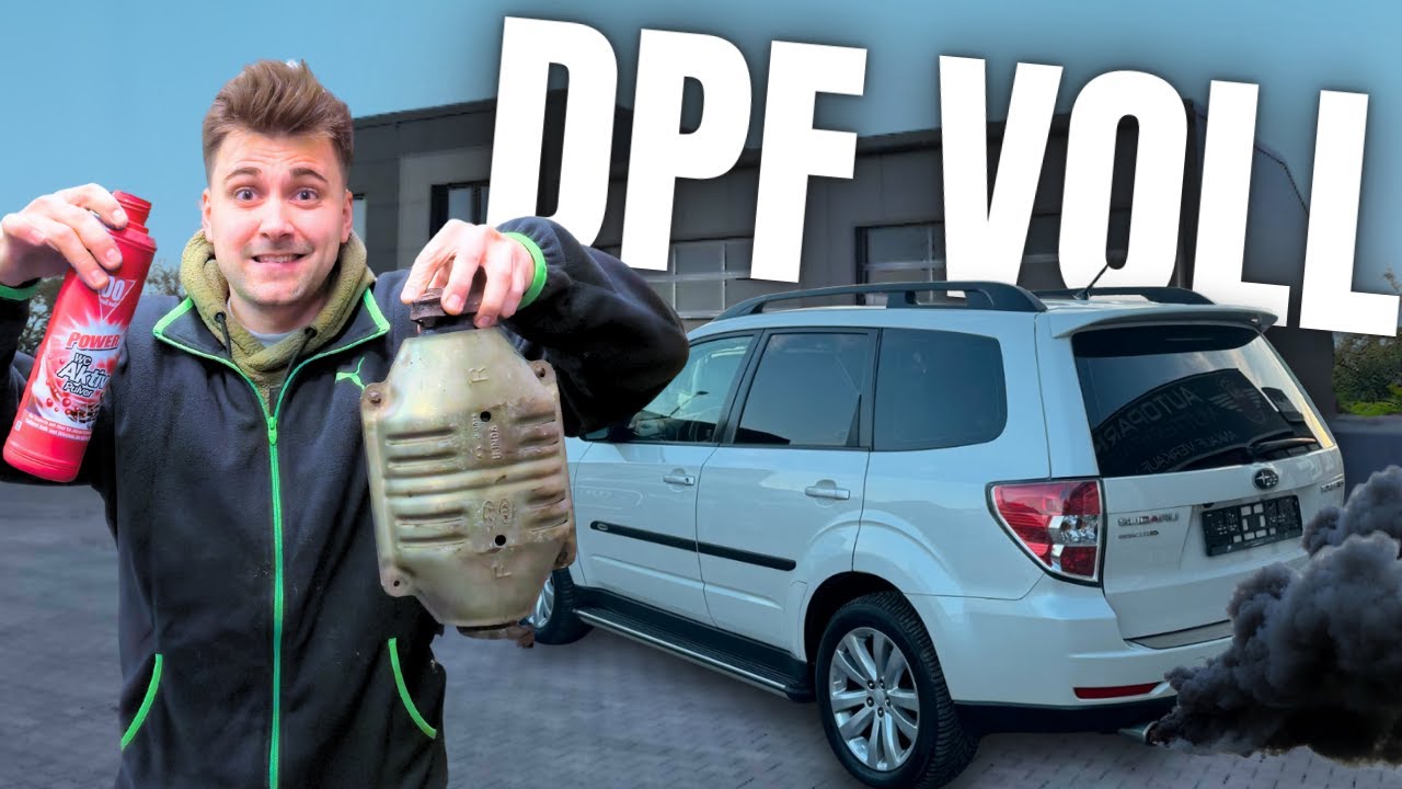 4000€ Reparatur! Ich mache es für 60€! DPF SCHADEN im 700€ SUBARU FORESTER 2.0 BOXER DIESEL