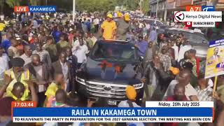 Download Lagu BABA IS BACK! Raila Storms Kakamega town!! MP3 Download Lagu BABA IS BACK! Raila Storms Kakamega town!! MP3