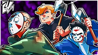 THE JASON HUNTERS ARE BACK! | Friday The 13th: The Game (ft. @H2ODelirious, @RiaMcQuaid, & More)