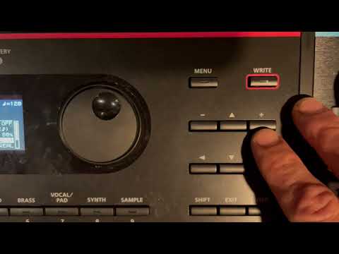 how to program the Roland Juno DS to play the Baba O'Riley arpeggio