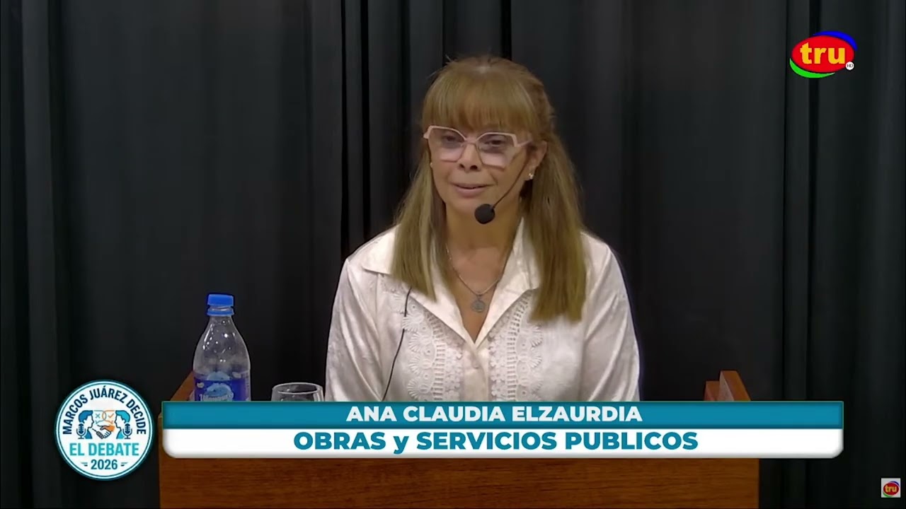Marcos Juárez 2026 El Debate. Obras y servicios públicos. Resumen
