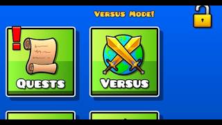 🔴Versus mode in geometry dash🔴1v1 me!🔴