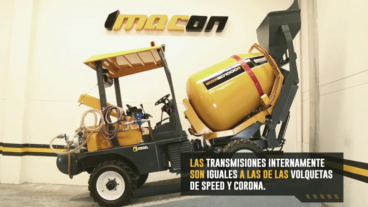 ASPECTOS TÉCNICOS DEL MIXER MÓVIL DE CONCRETO SD1000