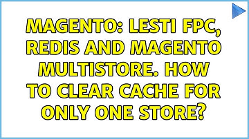 Magento: Lesti FPC, Redis and Magento multistore. How to Clear cache for only one store?
