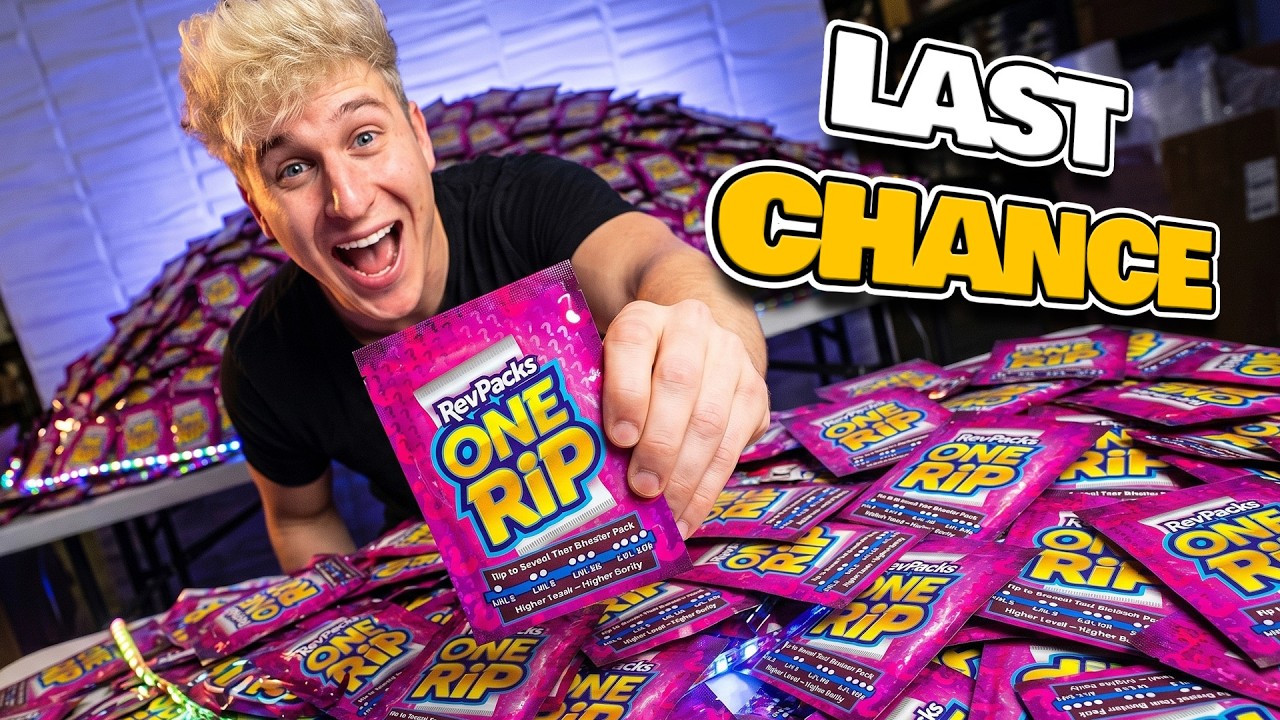 Pokerev One Rip My Final PokeRev One Rip Opening - YouTube