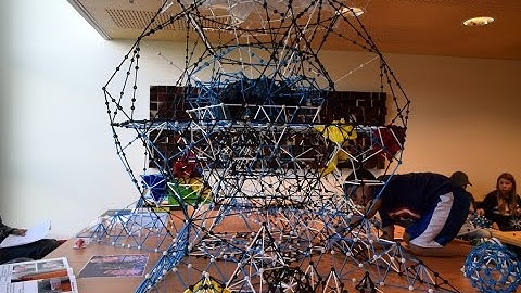 Zometool Penticosido and DNA at Bridges Finland 2016: In Memoriam Fabien Vienne and Reza Sarhangi