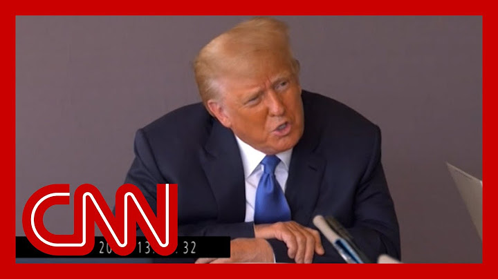 'Most agitated that he has appeared': Video shows moment from Trump's deposition
