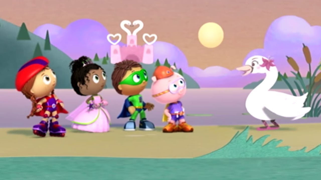 ⁣Super WHY! Full Episodes English ✳️  The Swan Maiden ✳️  S01E47 (HD)