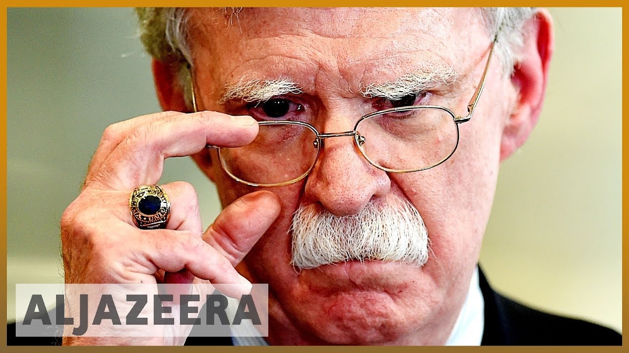 john bolton iran Trump fires US national security adviser John Bolton