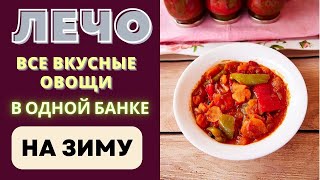 ЛЕЧО: ВСЕ ВКУСНЫЕ ОВОЩИ В ОДНОЙ БАНКЕ НА ЗИМУ! Собственный ПРОСТОЙ РЕЦЕПТ screenshot 1