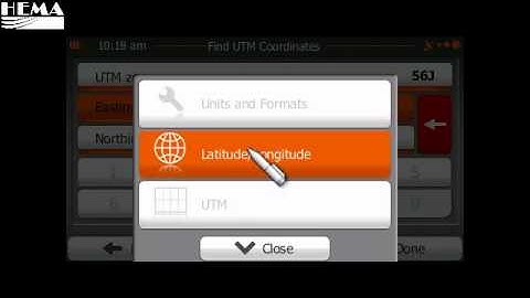 HN5i - Planning a route in iGO using coordinates