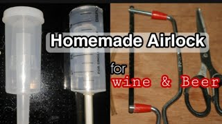 how to make Simple homemade Airlock for wine & Beer meking screenshot 4