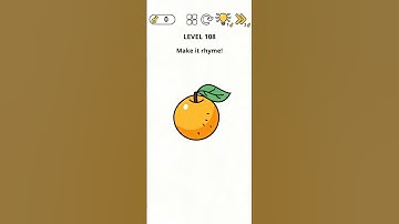 brain games IQ challenge level 108 Make it rhyme #vigorgamerz
