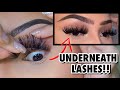 HOW TO APPLY FALSE LASHES UNDERNEATH REAL LASHES! *how I have applied my lashes for 4 years*