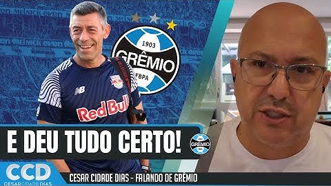 E TUDO DEU CERTO! Caixinha, os primeiros reforços do Grêmio e a histeria coletiva