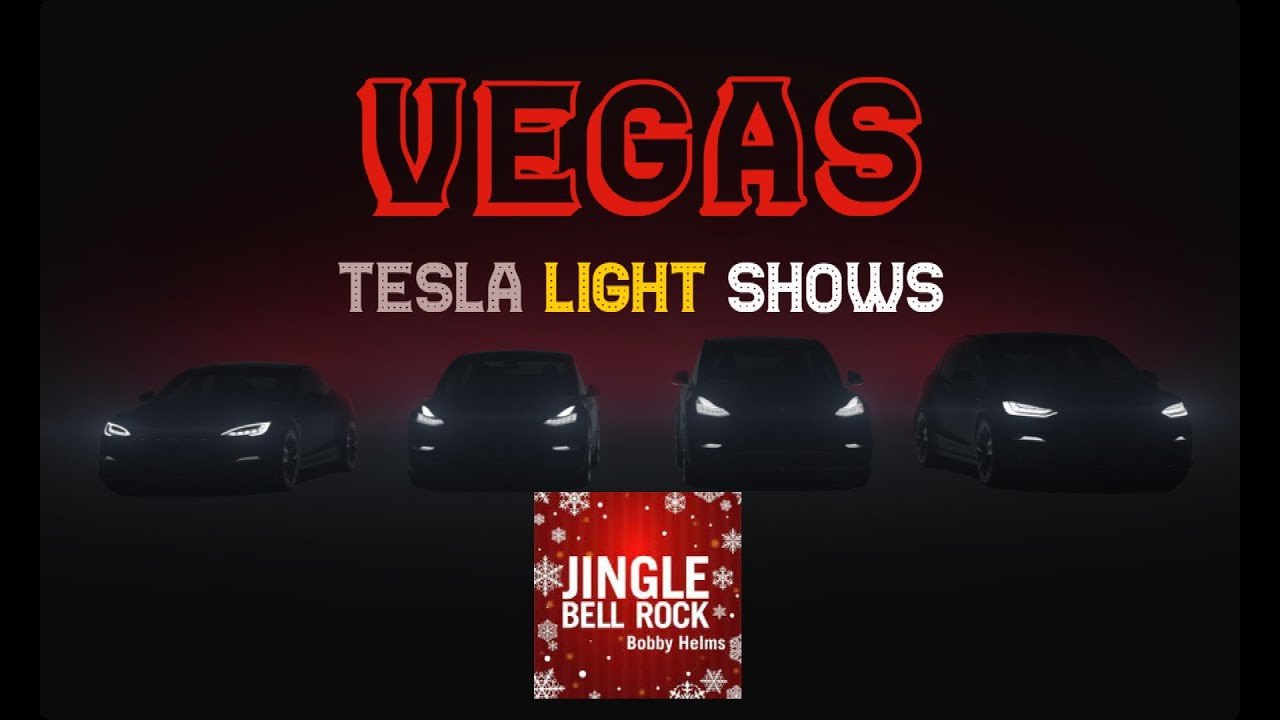 Jingle Bell Rock Christmas Tesla Light Show YouTube