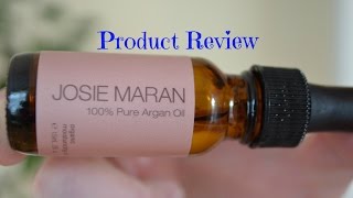Product Review Josie Maran 100% Pure Argan Oil