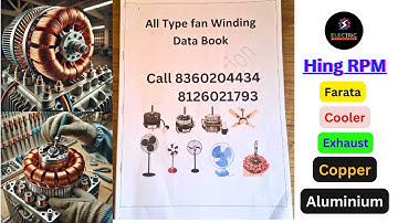 Master ALL Fan Windings! The Revolutionary Data Book Guide Every Electrician Needs ⚡ | Winding Coil