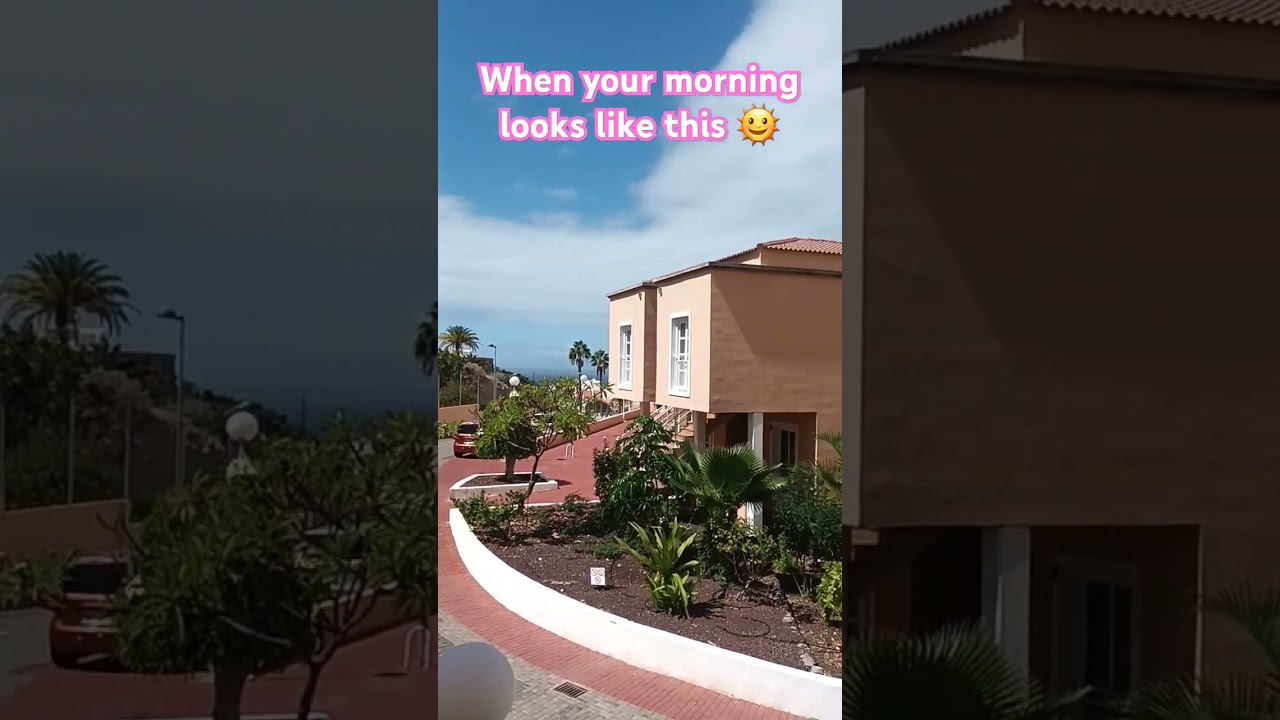 Start your day right with stunning balcony views 🌞 