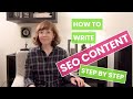 How to Write SEO Content in 2021: 8 Steps to Follow