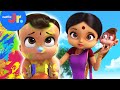 Monkeying around with moms paint  mighty little bheem  netflix jr