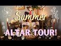 Summer Altar Tour! | Setting up my Witchcraft Altar