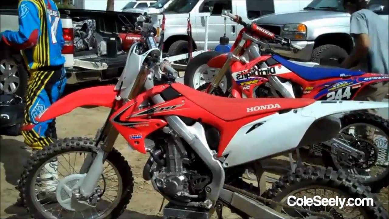 Sneak Peak: Cole Seely Getting Reading For His 450 Debut - www.ColeSeely.com