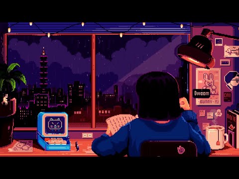 Lo-Fi World lofi chill Tokyo City 🌟[Listen to escape a stressful day][Study/work/relax]