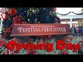 LIVE: Epcot's Festival Of The Holidays Opening Day|  Walt Disney World Live Stream