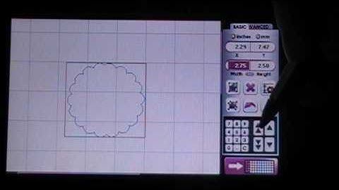 Sizing on the Cricut Gypsy