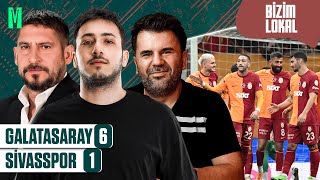 GALATASARAY 6-1 SİVASSPOR MAÇ SONU | ÜMİT DAVALA, ORHAN ULUCA, MERT DEMİRCİOĞLU | BİZİM LOKAL