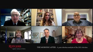 2021 Election Morning After Discussion at Eagleton Institute