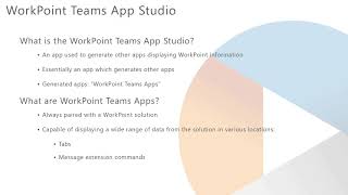 WorkPoint Teams App Studio Introduction screenshot 3