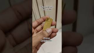 Gold coin 24 karat pure gold coin