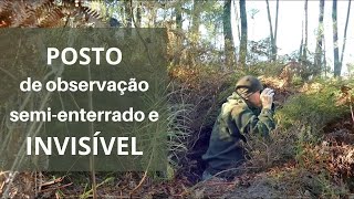 Abrigo camuflado por -2°C: infravermelho, detonadores pirotécnicos e mais!