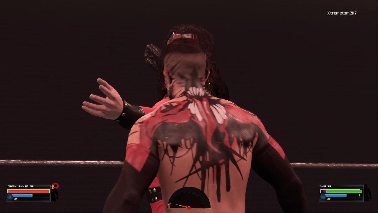 Kane vs Demon Balor- Inferno -WWE 2k26